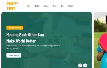 Charity Trust (screenshot desktop)