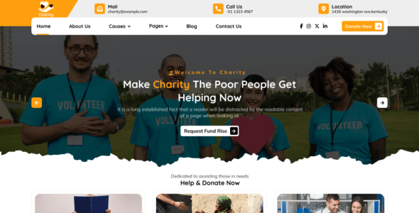 Charity Welfare Funds (WordPress)