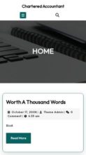 Screenshot Mobile Chartered Accountant (VWThemes) (screenshot mobile)