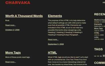 Charvaka (screenshot desktop)