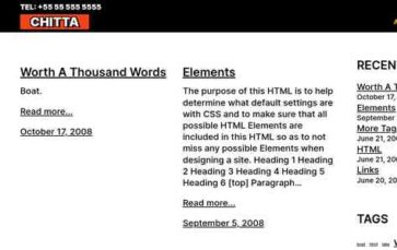 Chitta (screenshot desktop)