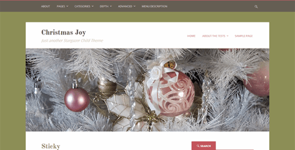 Christmas Joy (WordPress)