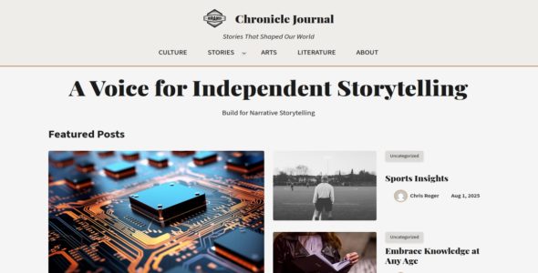 Chronicle Journal (WordPress)