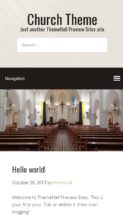 Church (ThemeHall) (screenshot mobile)