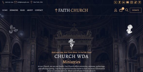 Church WDA (WordPress)