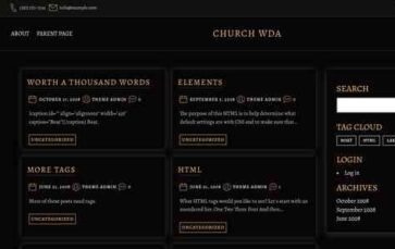 Church WDA (screenshot desktop)
