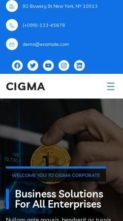 Cigma (screenshot mobile)