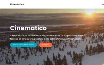 Cinematico (screenshot desktop)