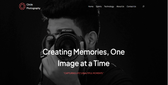 Circle Photography (WordPress)