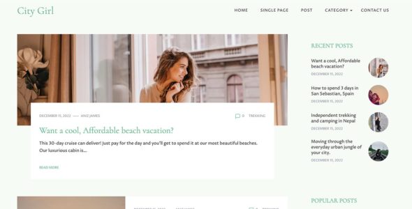 City Girl (WordPress)