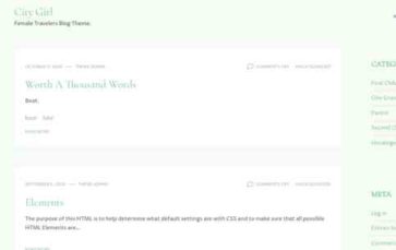 City Girl (screenshot desktop)