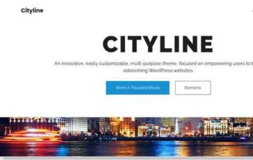 Cityline (ExtendThemes) - (screenshot desktop)