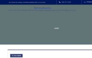 Civil Construction (screenshot desktop)