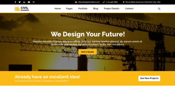 Civil Engineering (WordPress)