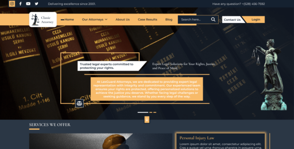 Classic Attorney (WordPress)