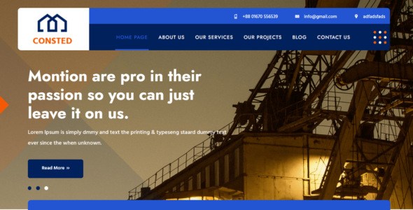 Classic Construction (WordPress)