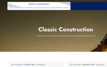 Classic Construction (screenshot desktop)
