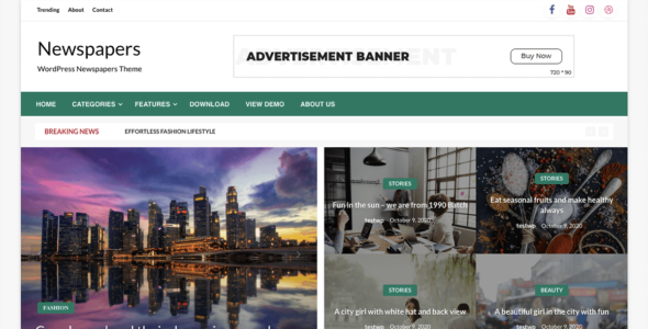 Classic Newspaper (WordPress)