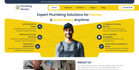 Classic Plumbing Services (WordPress)