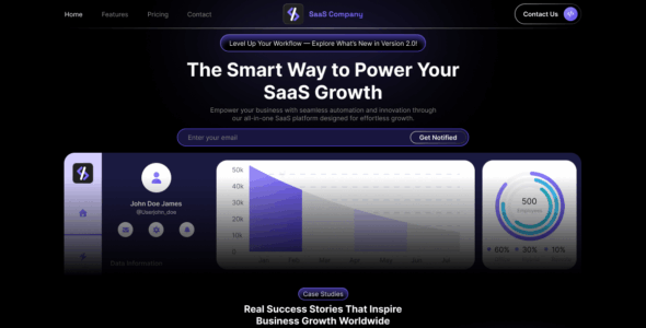 Classic SaaS Company (WordPress)