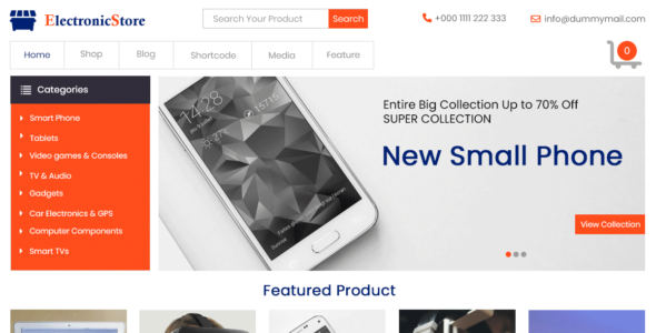 Classic Woocommerce (WordPress)
