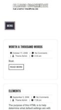 Classic Woocommerce (screenshot mobile)