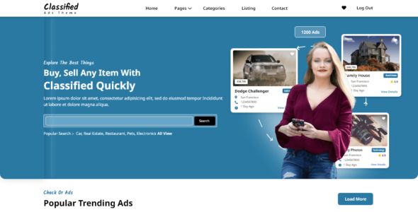 Classified Listings (WordPress)