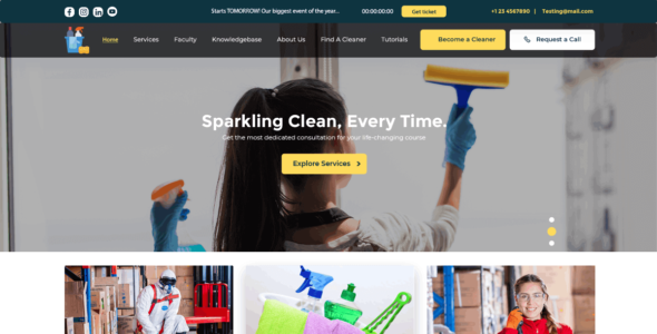Cleaning Specialist (WordPress)