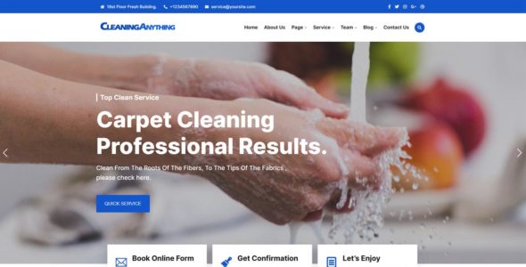 CleaningAnything (WordPress)