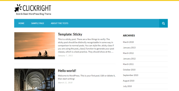 Clickright Lite (WordPress)