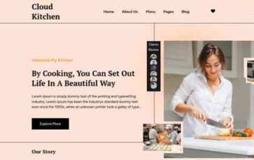 Cloud Kitchen (screenshot desktop)