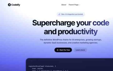 Codeify (screenshot desktop)