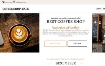 Coffee Shop: Cafe (screenshot desktop)