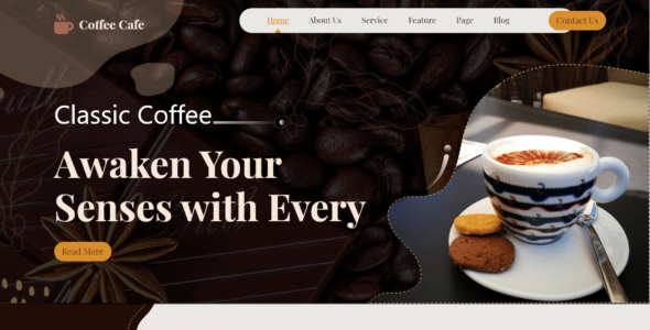 Coffee Station (WordPress)