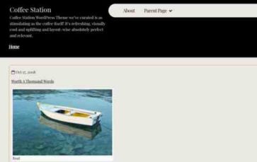 Coffee Station (screenshot desktop)