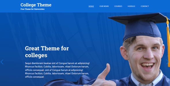 College (WordPress)