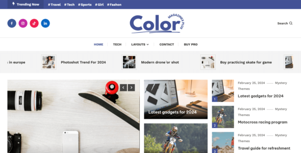 Color Magazinex Plus (WordPress)