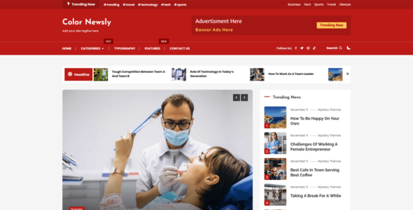 Color Newsly (WordPress)