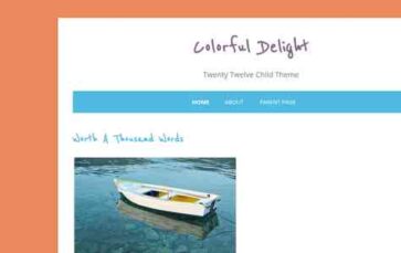 Colorful Delight (screenshot desktop)