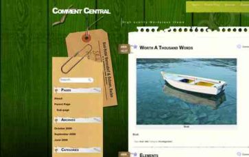 Comment Central (screenshot desktop)