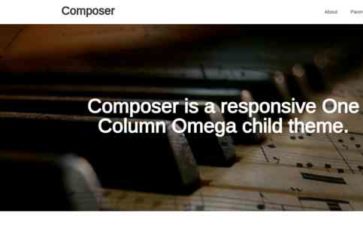 Composer (ThemeHall) (screenshot desktop)