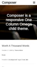 Composer (ThemeHall) (screenshot mobile)
