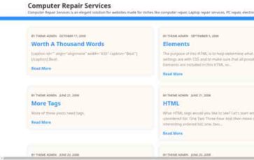 Computer Repair Services (screenshot desktop)