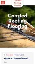 Consted Roofing Flooring (screenshot mobile)