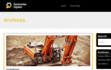 Construction Engineer (screenshot desktop)