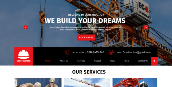 Construction Engineering (WordPress)
