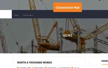 Construction Hub (screenshot desktop)