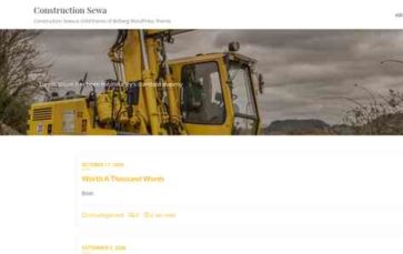 Construction Sewa (screenshot desktop)