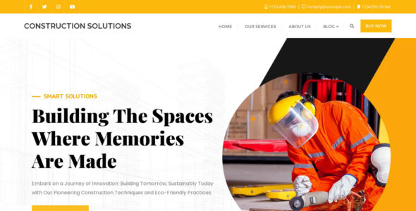 Construction Solutions (WordPress)