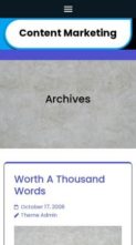 Content Marketing (screenshot mobile)